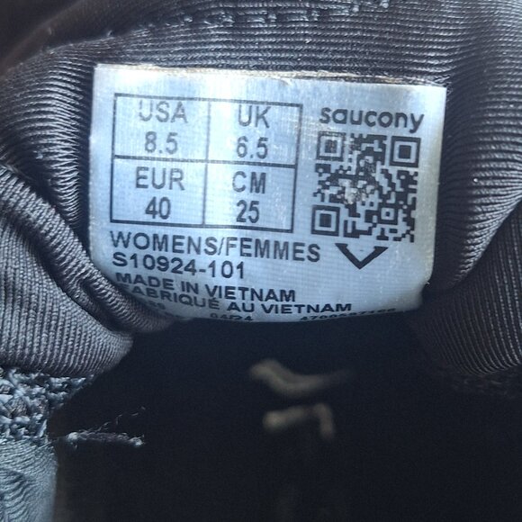 SAUCONY Women's Ride 17 Running Shoe (Black) - Picture 8 of 12